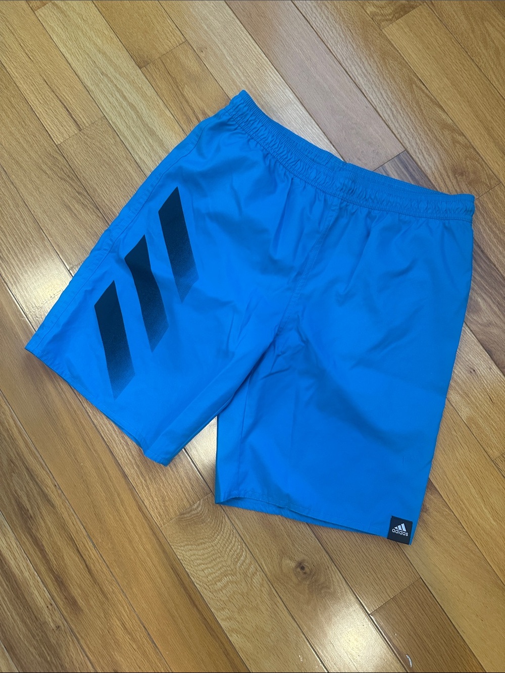 Boy’s Adidas  Blue swim trunks size:L